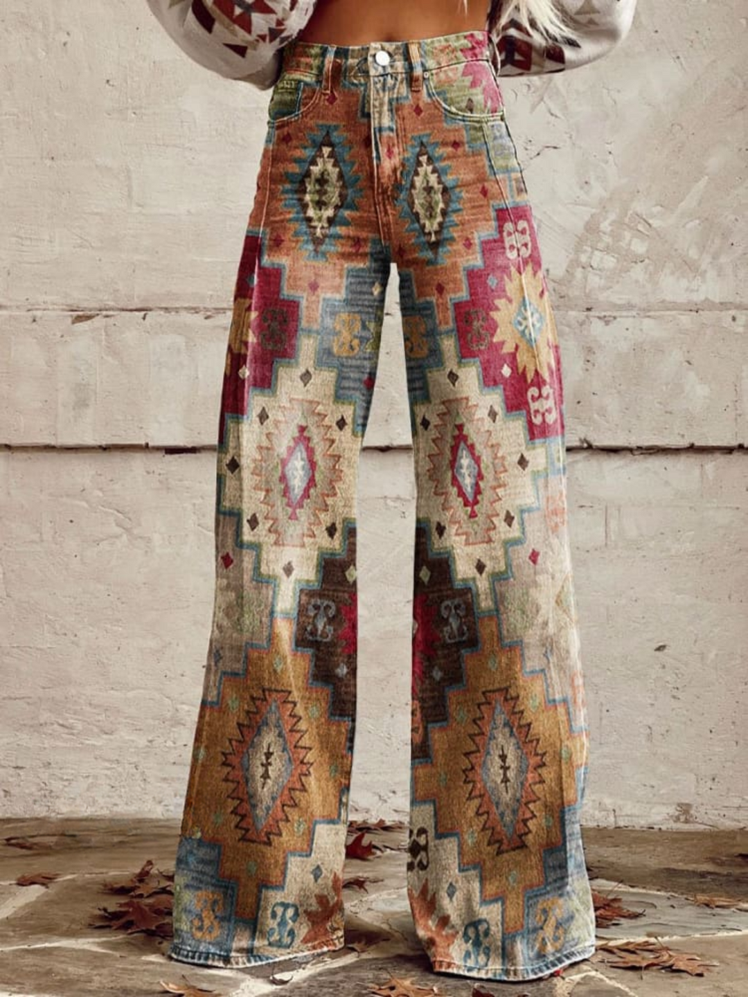 Léa | Pantaloni Eleganti Retrò