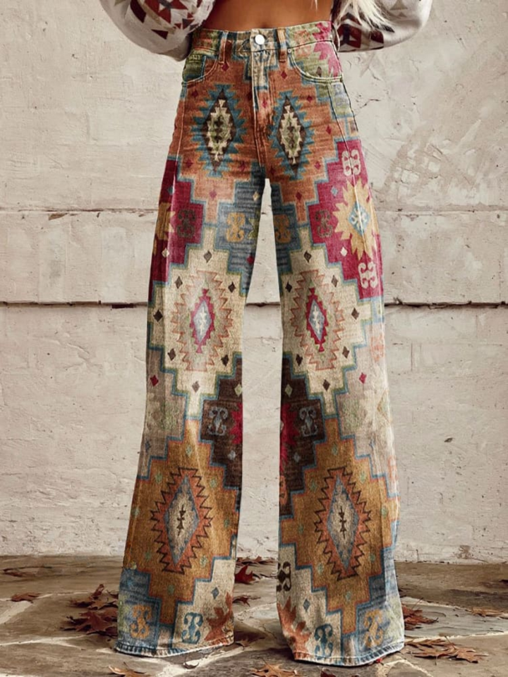 Léa | Pantaloni Eleganti Retrò