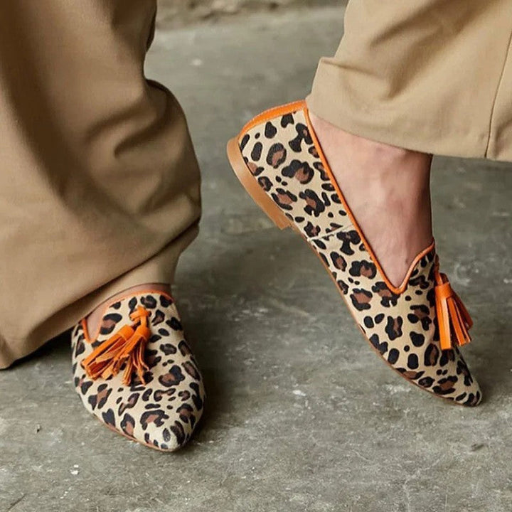 Nerina | Mocassini Penny Leopardati