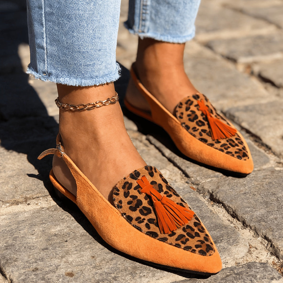 Marisa | Mules Slingback Con Nappe