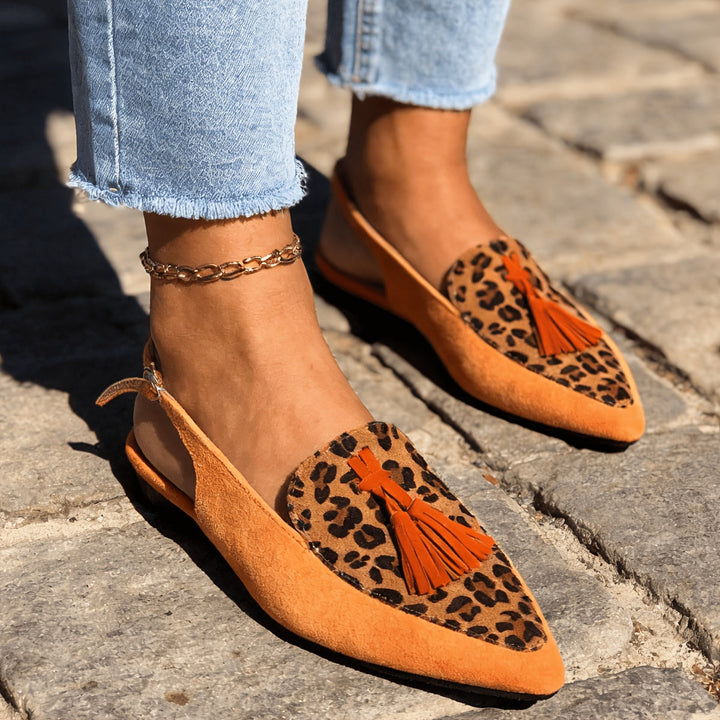 Marisa | Mules Slingback Con Nappe