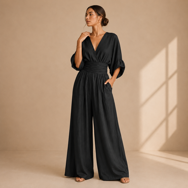 Liliana | Jumpsuit Elegante - Nero