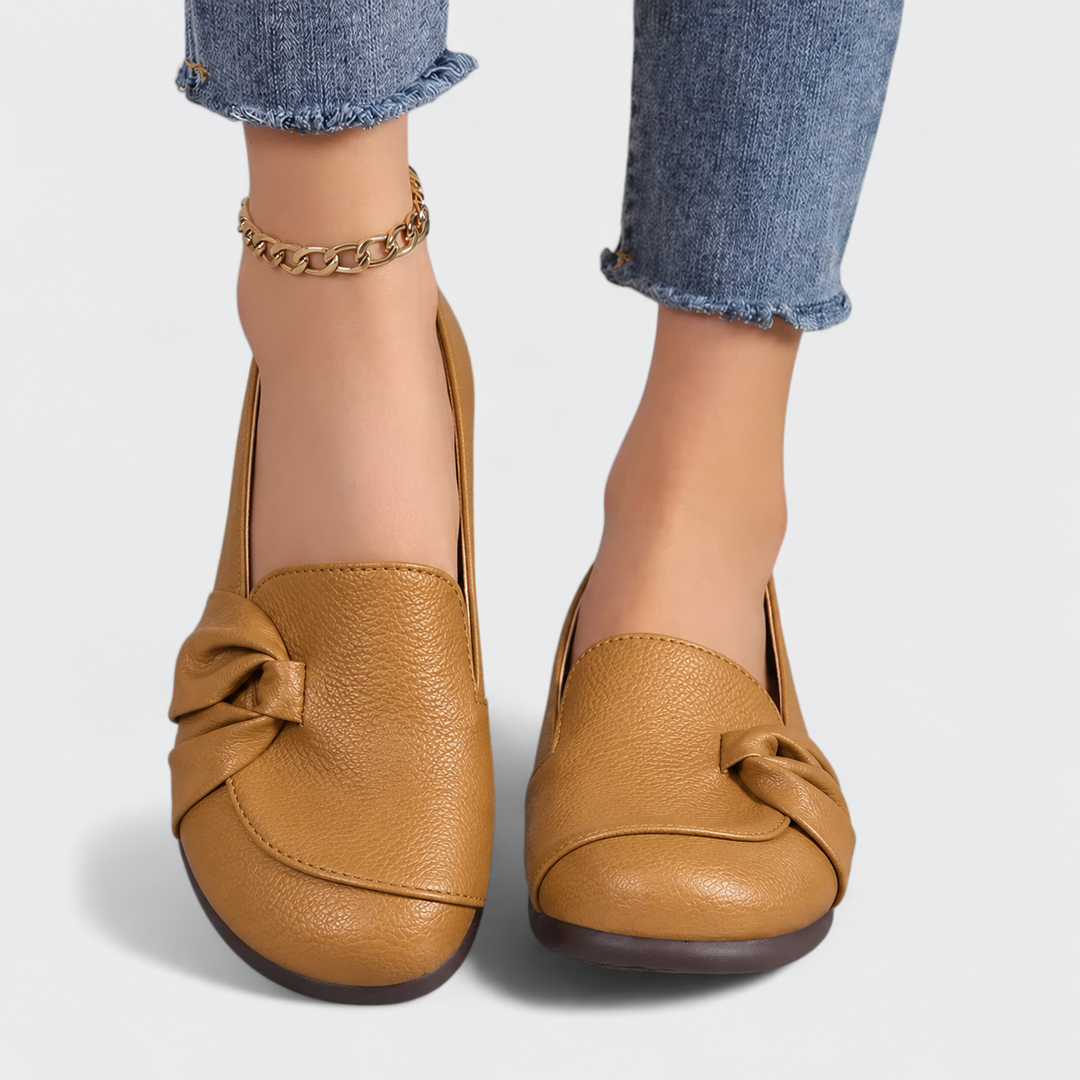 Angela | Scarpe Eleganti - Cognac