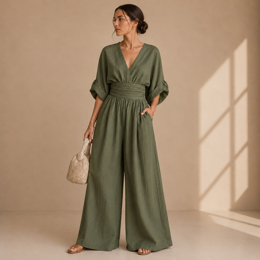 Liliana | Jumpsuit Elegante - Verde