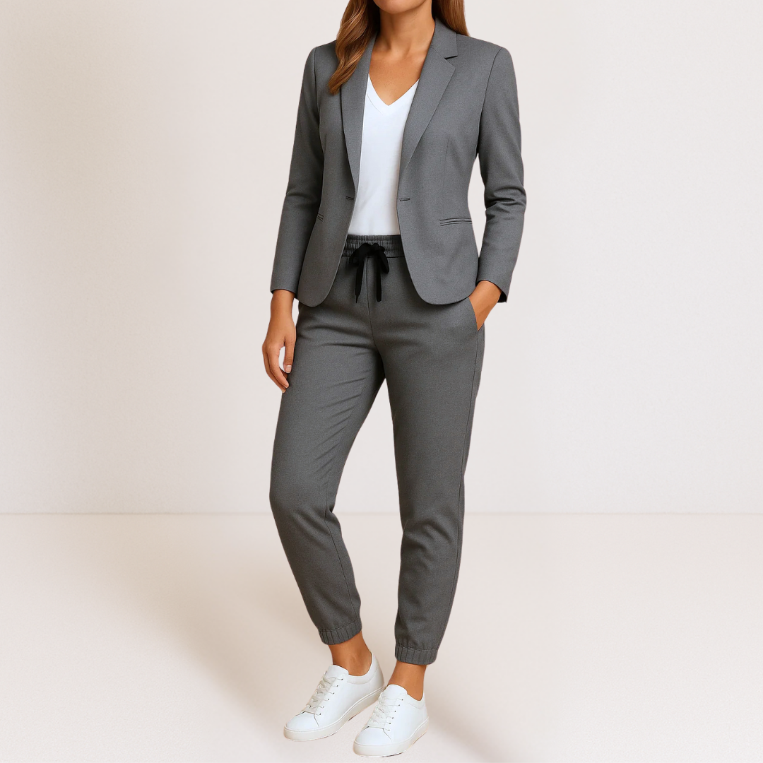 Completo due pezzi da donna Giulia - Grigio