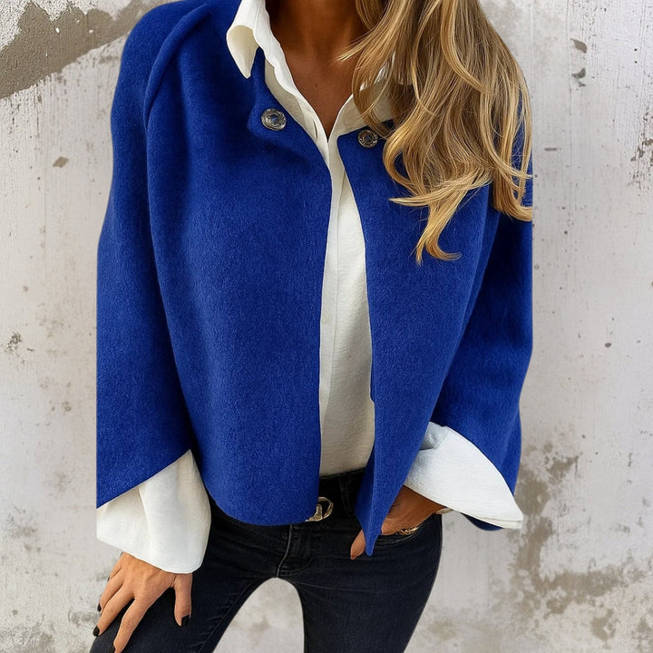 Giacca corta elegante Blu