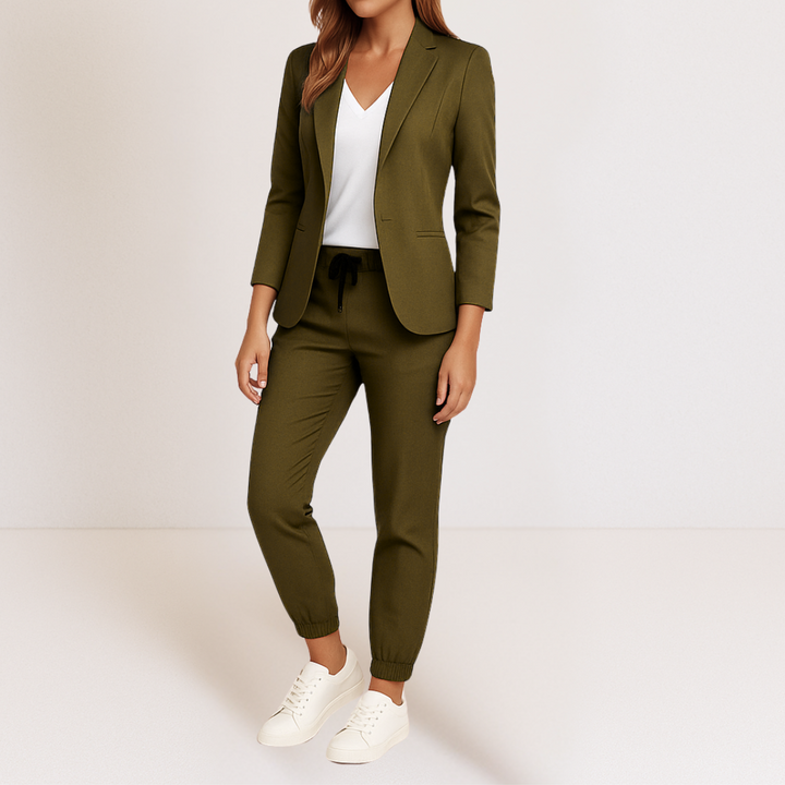 Completo due pezzi da donna Giulia - Verde
