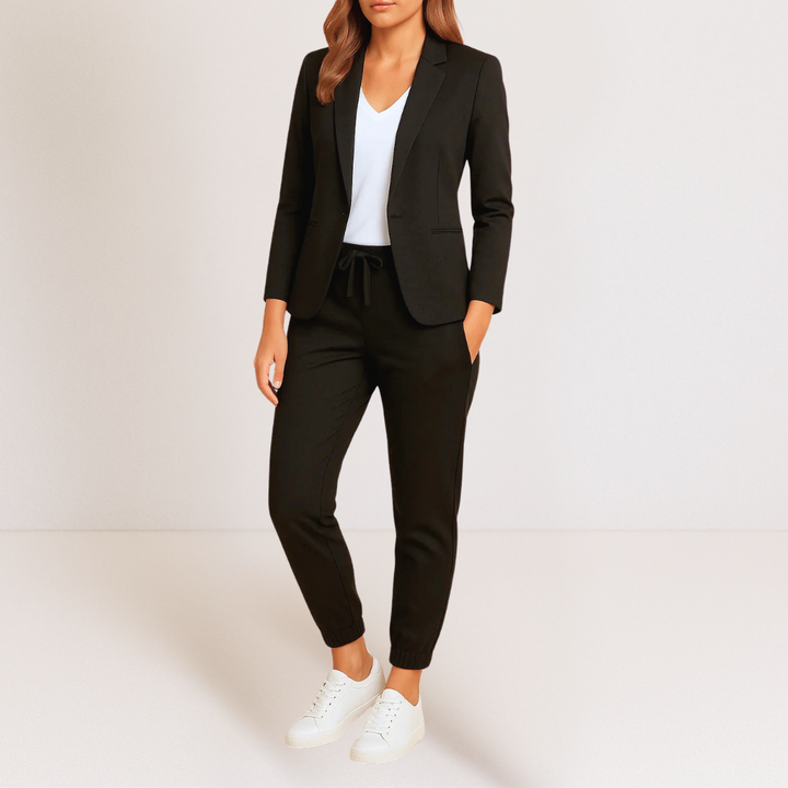 Completo due pezzi da donna Giulia - Nero