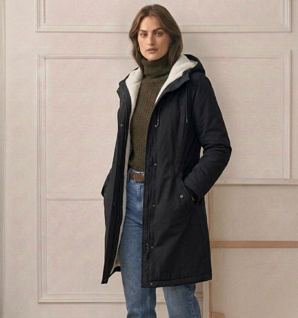 Adriana | Parka Lungo Impermeabile