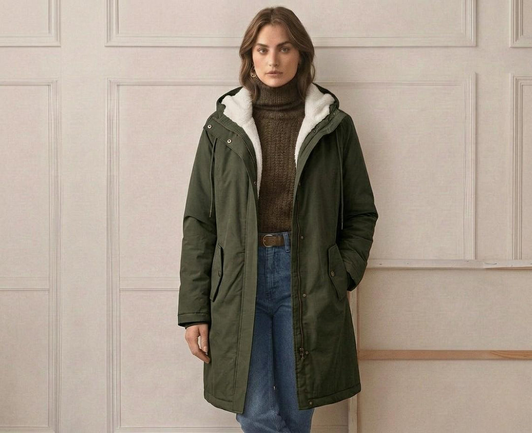 Adriana | Parka Lungo Impermeabile