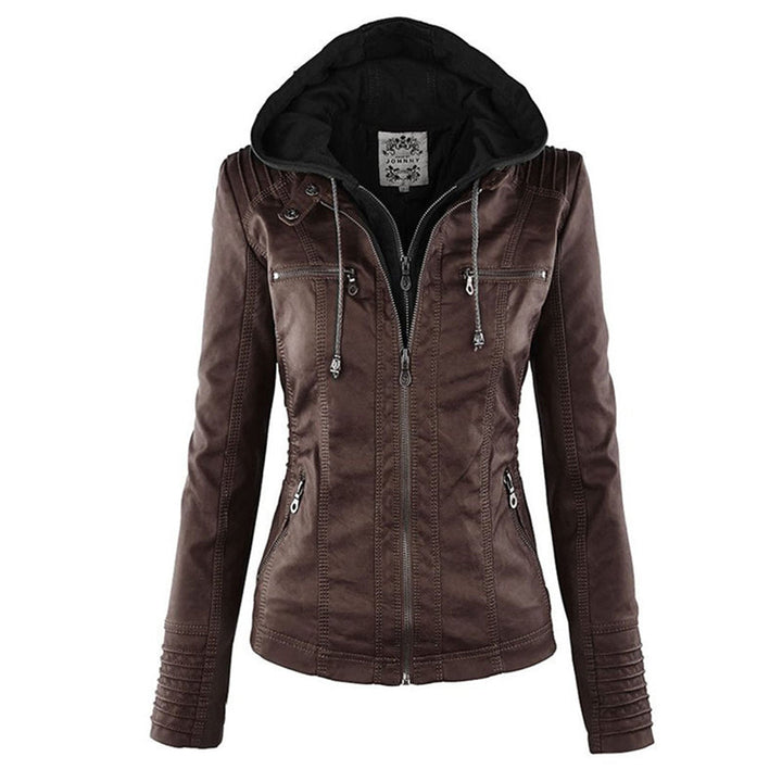 Callista | Giacca Biker con Cappuccio