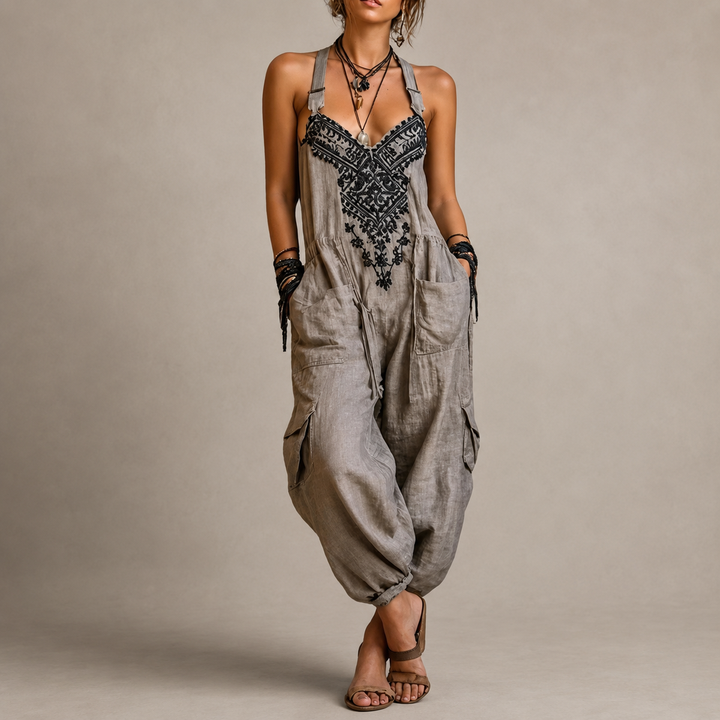 Ludovica - Tuta Boho con Pantalone Harem
