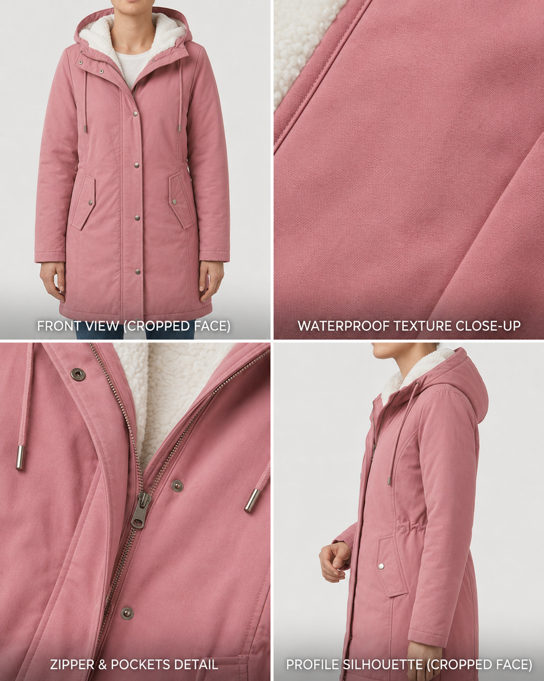 Adriana | Parka Lungo Impermeabile