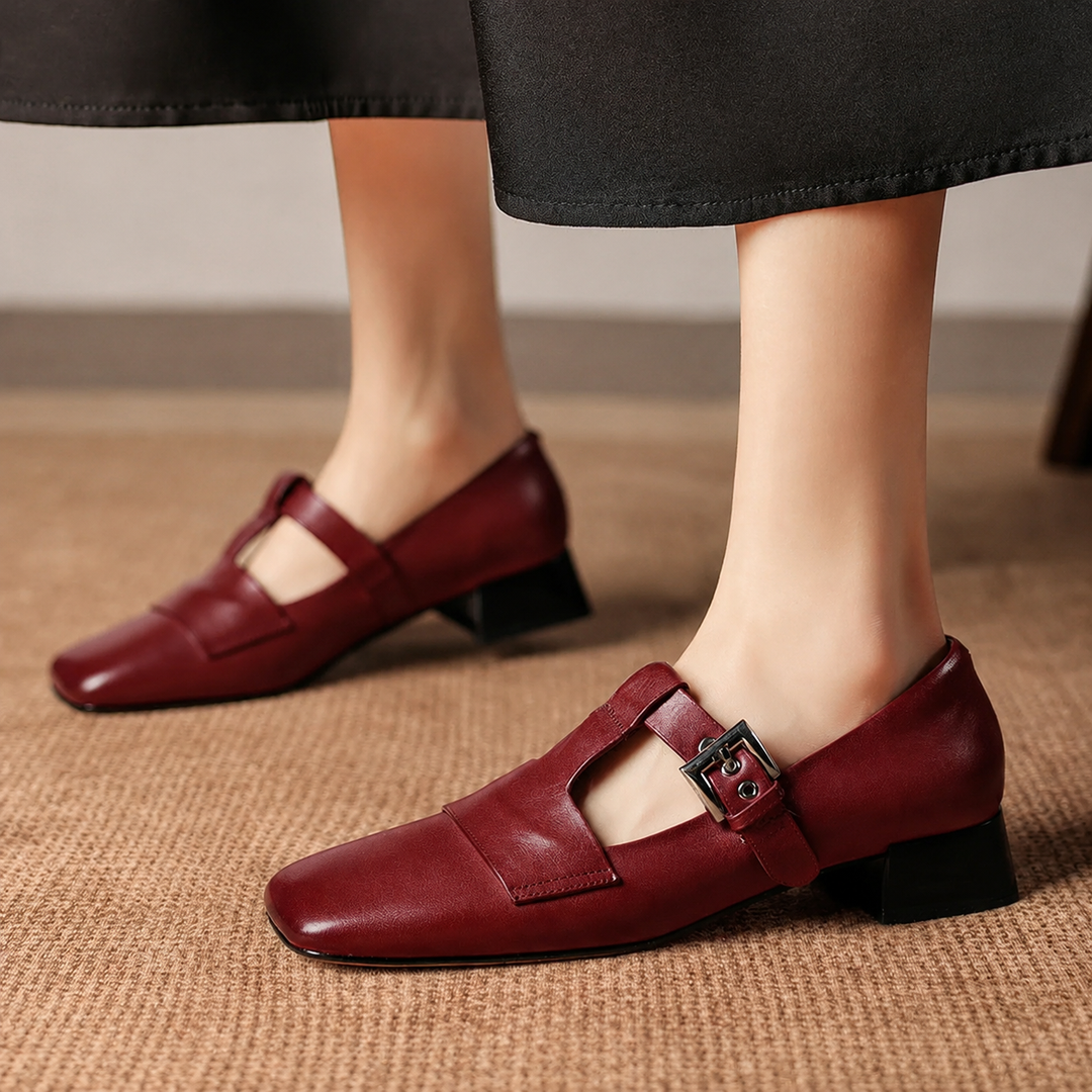 Veyra | Scarpe con Tacco in Vera Pelle