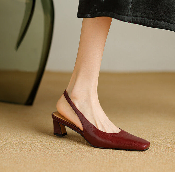 Ersa | Slingback in Vera Pelle