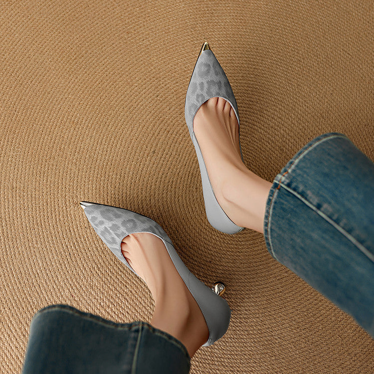 Clair | Scarpe con Tacco in Vera Pelle