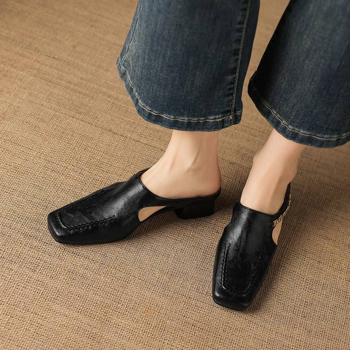 Vyla | Mule in Vera Pelle