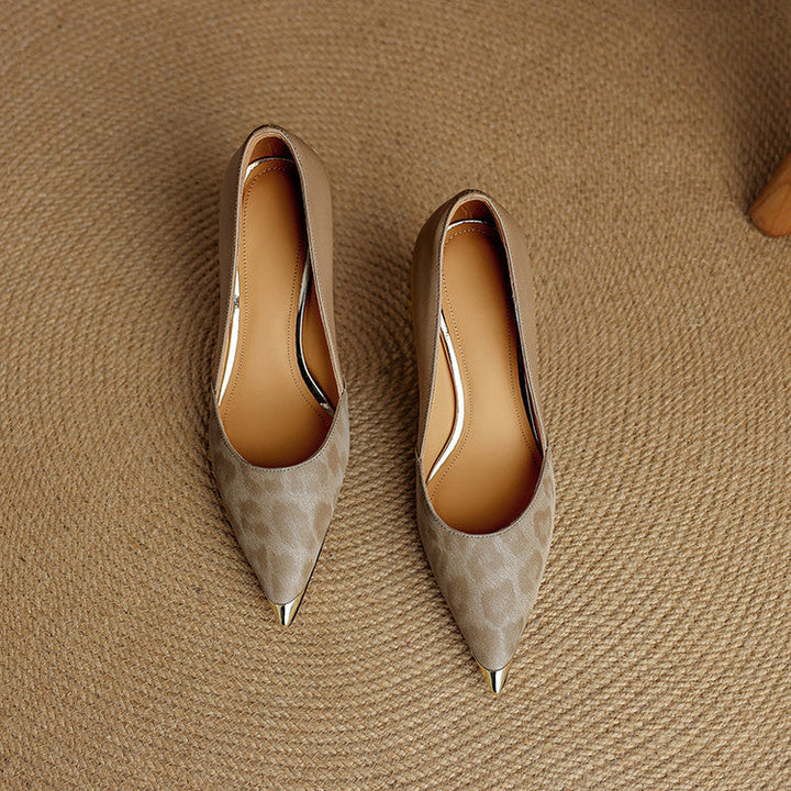 Clair | Scarpe con Tacco in Vera Pelle
