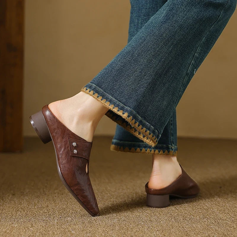 Olga | Mule in Vera Pelle
