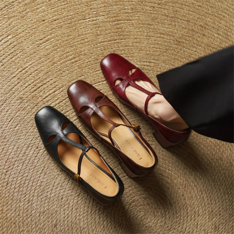 Alysa | Scarpe con Tacco in Vera Pelle