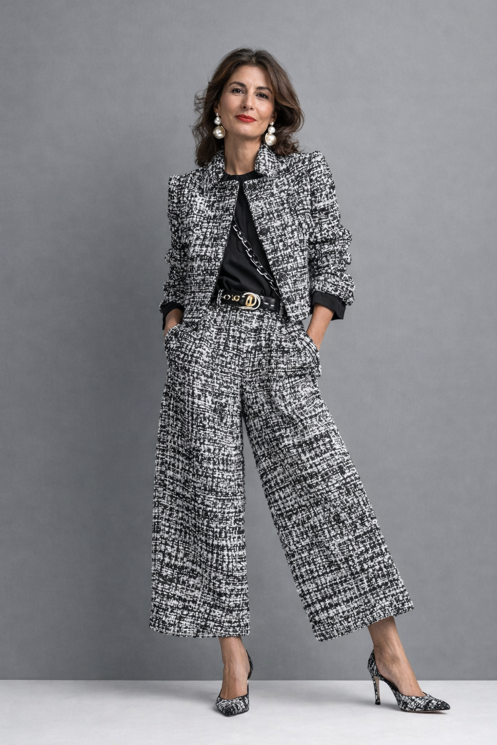 Completo Elegante e Versatile - Nero