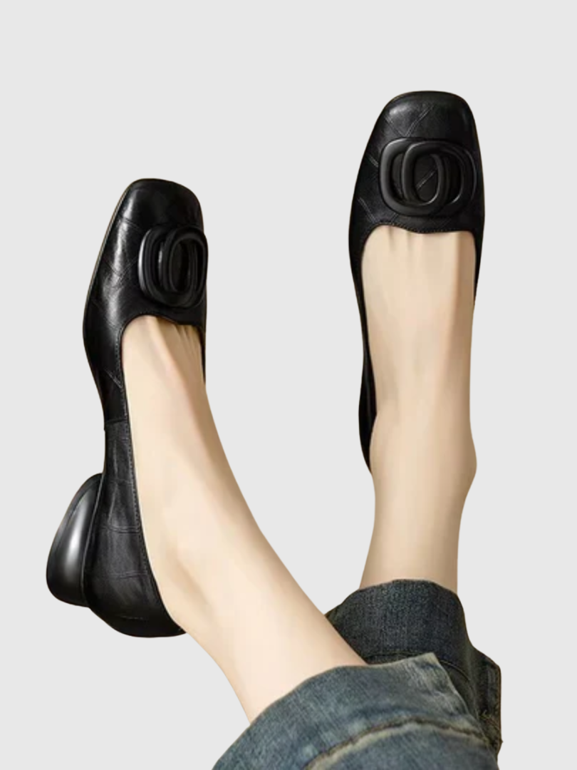 Ornella — Ballerine in Pelle Opium