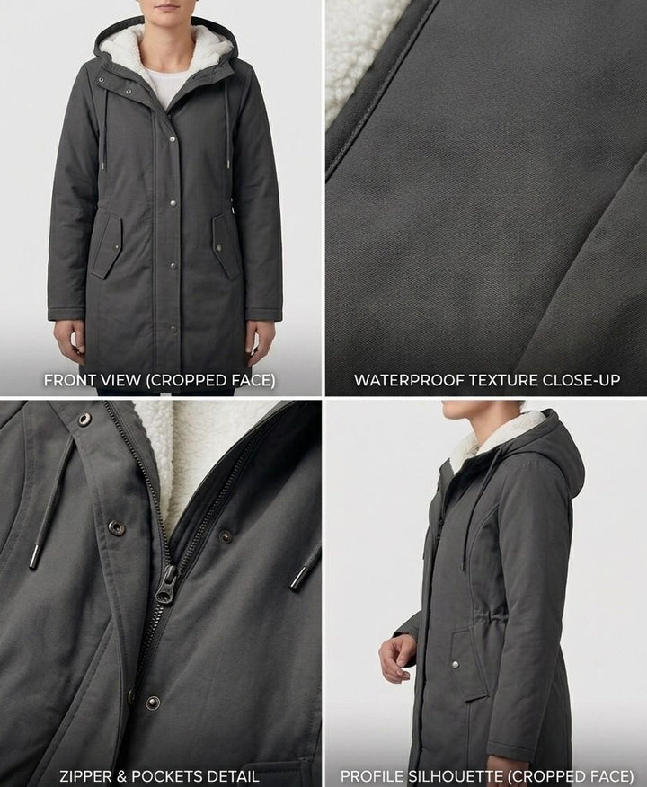 Adriana | Parka Lungo Impermeabile