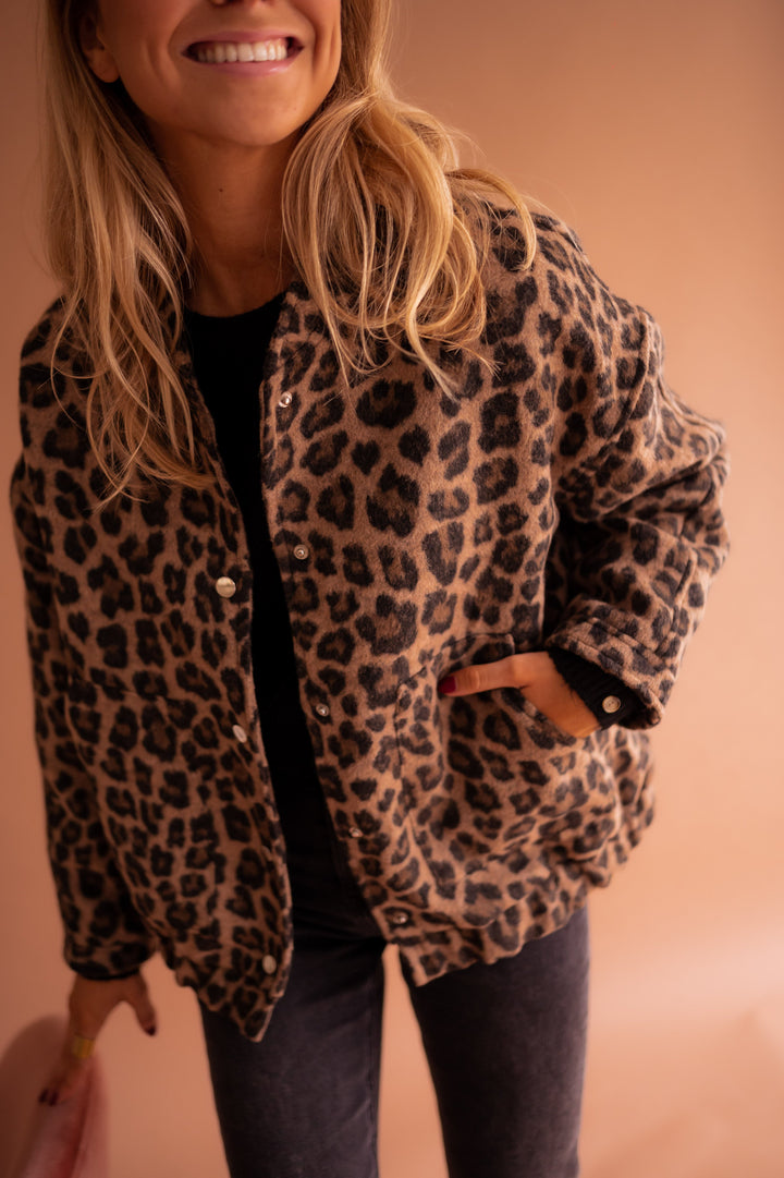 Bomber leopardato - immagine 1