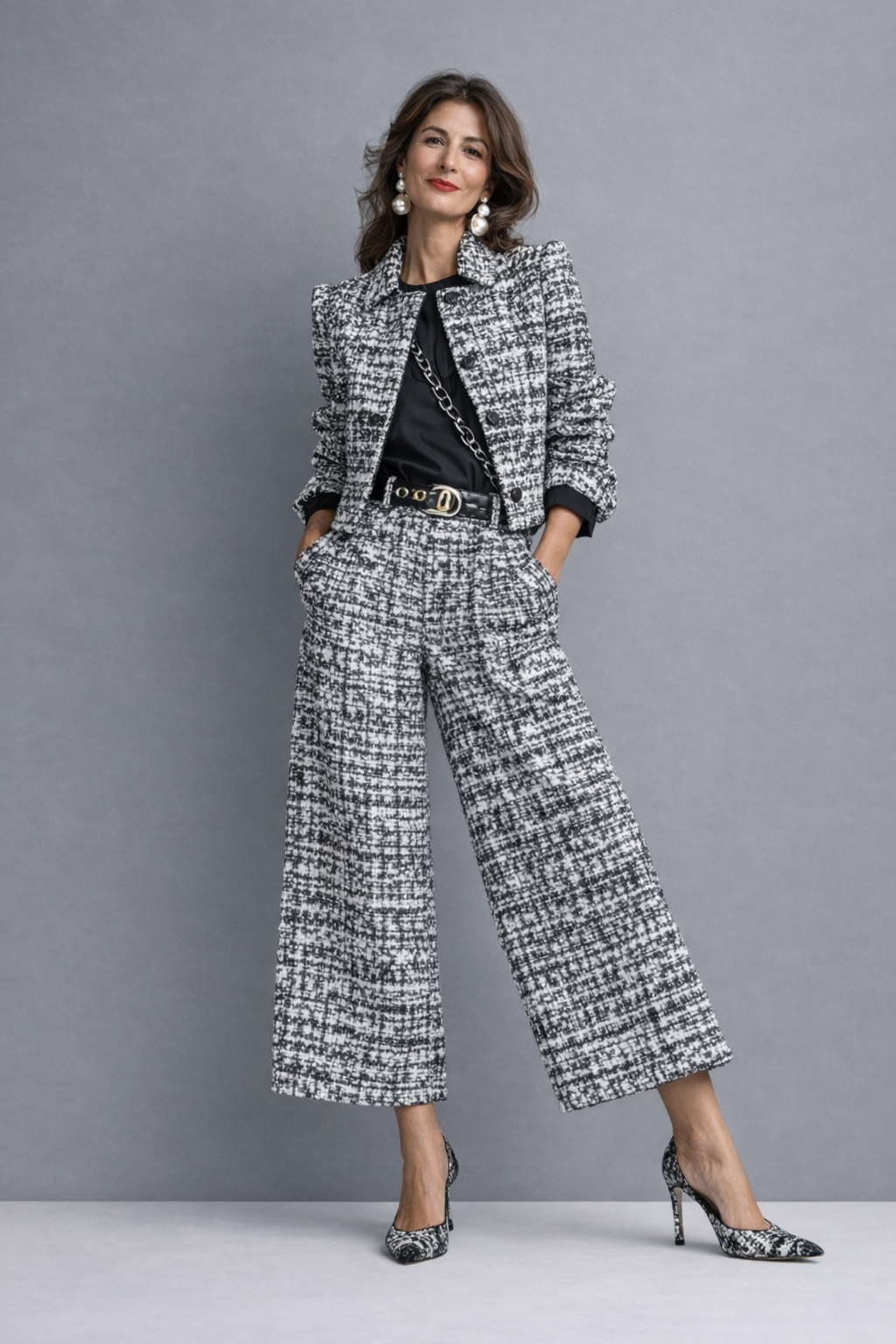 Completo Elegante e Versatile - Grigio