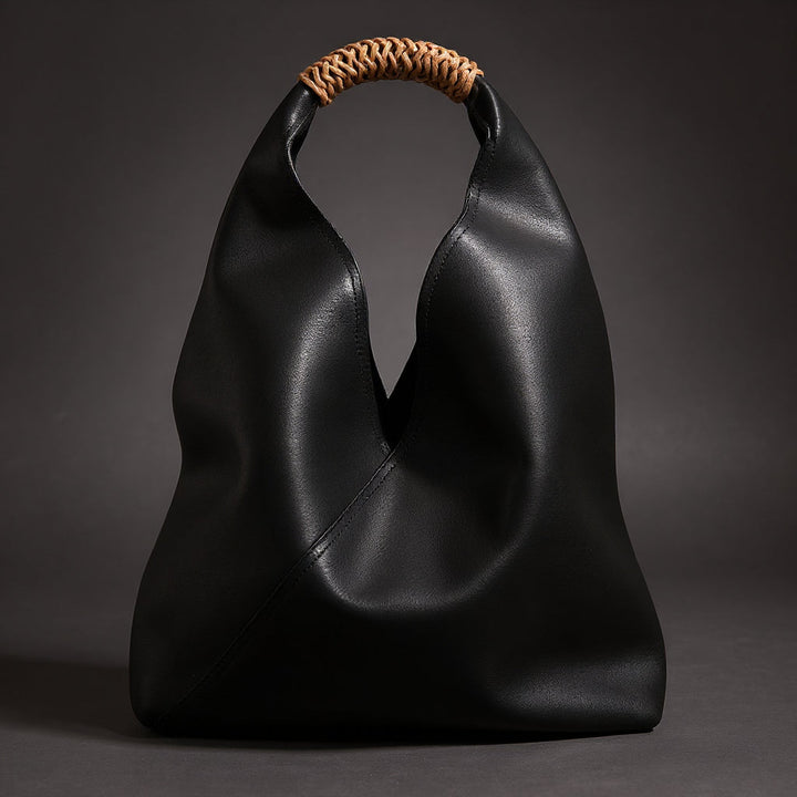 Antonella - Borsa Hobo Morbida con Manico - dettaglio 5