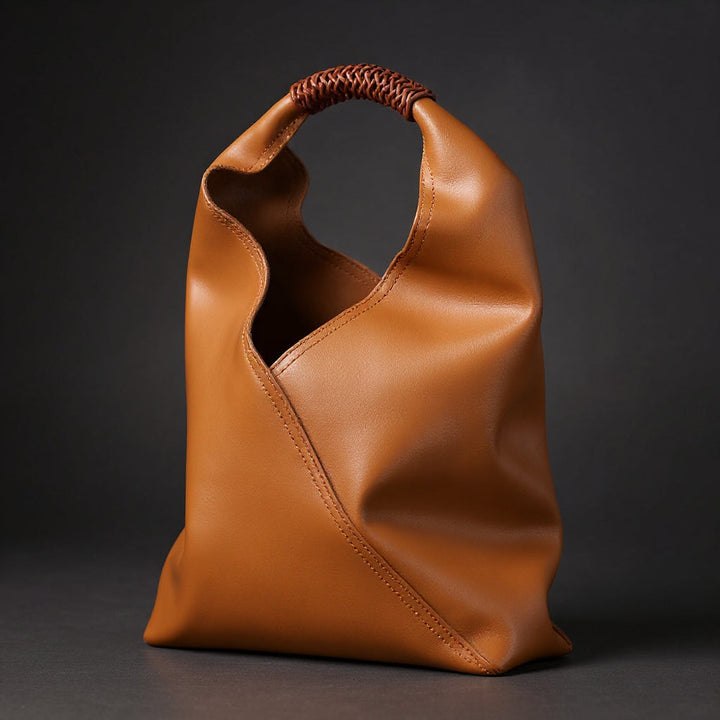 Antonella - Borsa Hobo Morbida con Manico - dettaglio 2