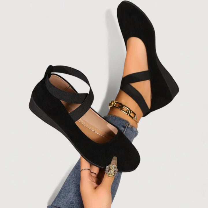 Giovanna | Ballerine Eleganti E Comode - Nero