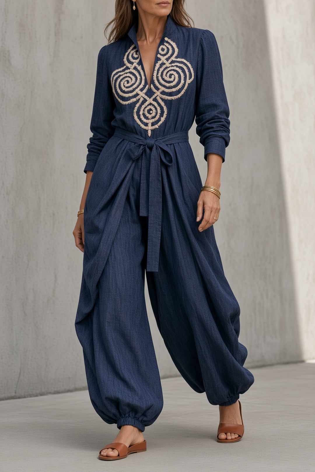 Luisa | Tuta Vintage - Blu