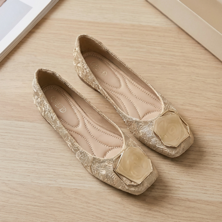Liora | Ballerine In Mesh
