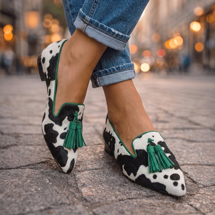 Ondina | Ballerine A Punta Con Nappe