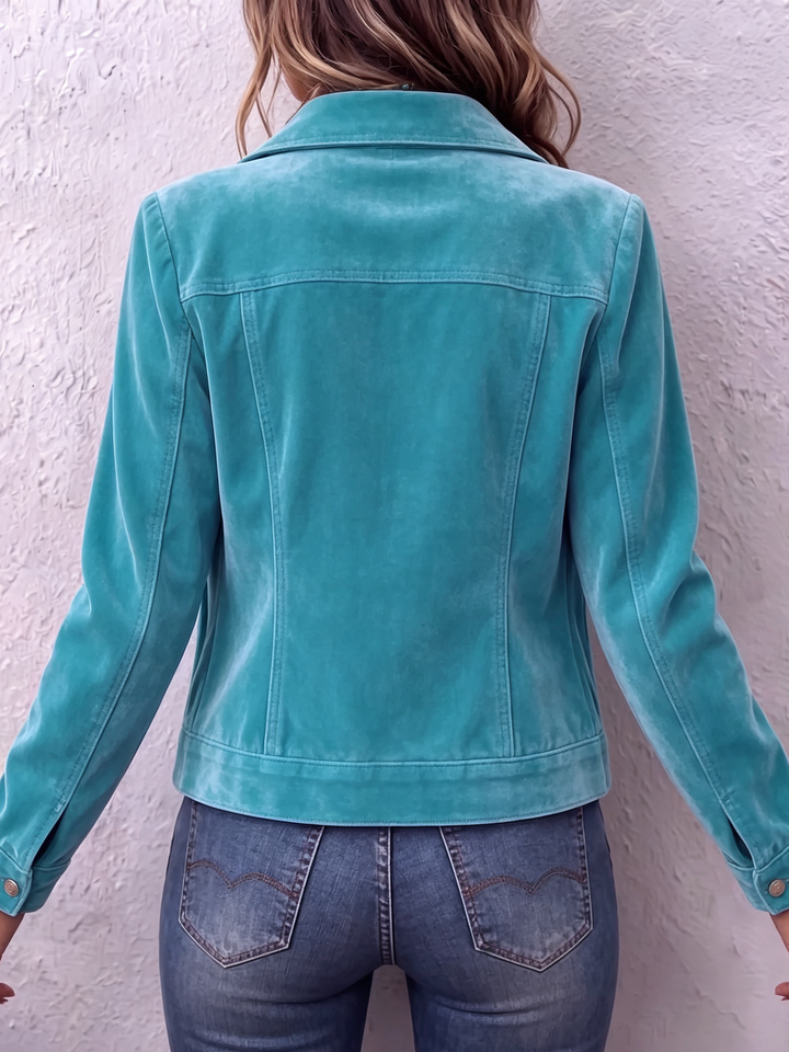 Giacca in velluto vintage bohémien