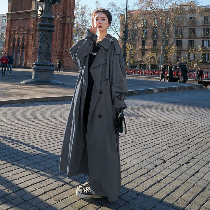 Lena | Trench Lungo Oversize Doppiopetto